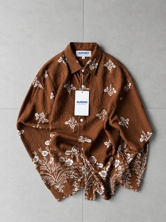FLORAL LINEN DROP