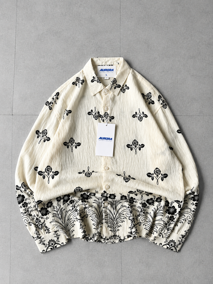 FLORAL LINEN DROP