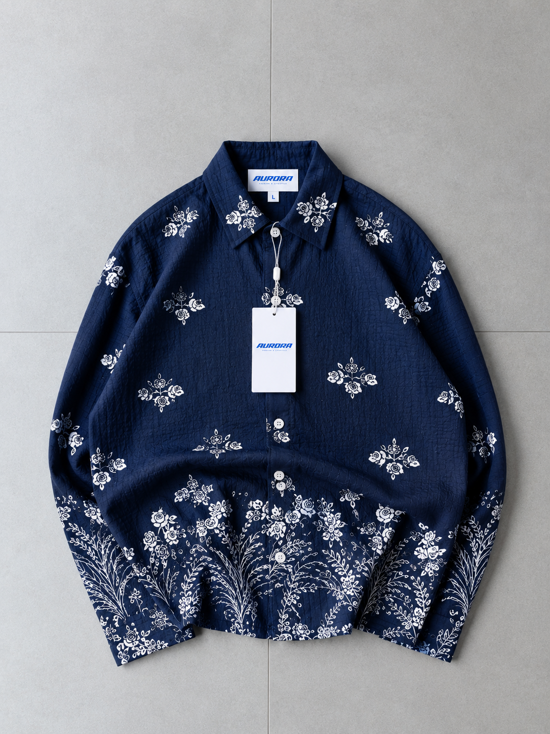 FLORAL LINEN DROP