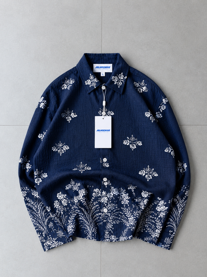 FLORAL LINEN DROP